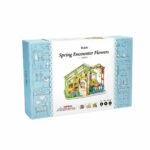 Puzzle 3D din lemn Spring Encounter Flowers ROBOTIME