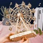 Puzzle 3D din lemn DIY Music Box--Ferris Wheel ROBOTIME — изображение 2