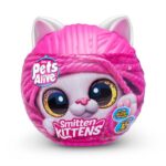 Jucarie de plus surpriza Motanas Interactiv Pets Alive Smitten Kittens