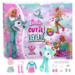 Barbie Reveal Advent Calendar cu papusa si 24 Surprise MATTEL