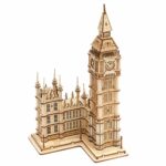 Puzzle 3D din lemn Big Ben ROBOTIME — изображение 3