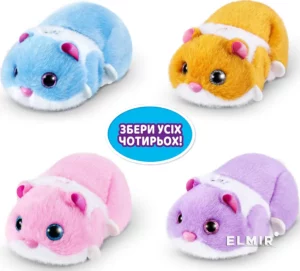 Jucarie de plus Hamster violet Interactiv Pets Alive S1 Hamster Mania — изображение 2