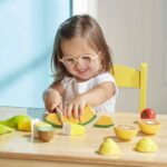 Set din lemn fructe Melissa and Doug - imagine 2