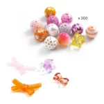 Set de creare bijuterii Perles bulles, 2 DJECO - imagine 3