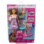 Papusa Barbie Kitty si animale de companie MATTEL
