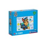 Puzzle Paw Patrol cuburi 12 buc Clementoni