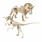 Set de joaca arheologice Triceratop+Velociraptor Clementoni — изображение 2