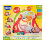 Premergator Grow  and  Walk Gym transformabil 4 in 1, 3-36luni CHICCO