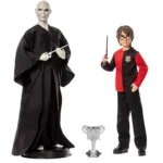 Set 2 Figurine Harry Potter and Lord Voldemort Mattel
