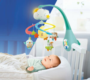 Mobil pentru Patut Sweet Cloud Clementoni - imagine 3