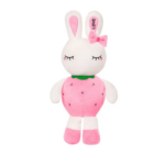 Iepuras capsuna roz h=45cm