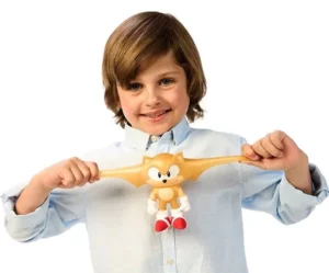 Figurina Sonic The Headgehog - auriu Goo Jit Zu - imagine 2