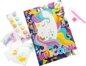 Set de creatie Pictura cu diamant Unicorn NICE - imagine 2