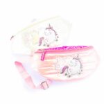 Geanta borseta Puffer waist Bag cu unicorn GIRABRILLA
