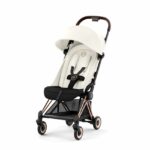 Carucior plimbare Coya Rosegold - alb inchis CYBEX
