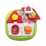Jucarie educativa 2in1 House  and  Farm Puzzle Chicco - imagine 2