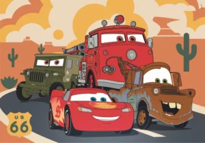 Puzzle 30 buc Cars Clementoni — изображение 2