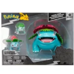 Set 3 Figurine Select Evolution (Bulbasaur, Ivysaur and Venusaur ) POKEMON JAZWARES