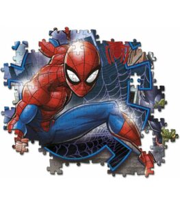 Puzzle Spiderman 104 buc CLEMENTONI - imagine 2