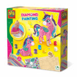 Set creativ Pictura cu diamant Unicorn SES
