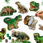 Set turnare si pictura - Dino World SES - imagine 2