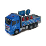 Masina camion cu semne de circulaie ,sun/lum Funky Toys