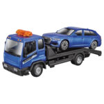 Set de joaca Evacuator cu model auto AUDI A6 AVANT Bburago (1:43)