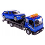 Set de joaca Evacuator cu model auto AUDI A6 AVANT Bburago (1:43) - imagine 2