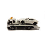 Set de joaca Evacuator cu model auto JAGUAR F-TYPE R DYNAMIC (V6) Bburago (1:43) - imagine 3