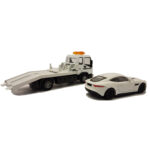 Set de joaca Evacuator cu model auto JAGUAR F-TYPE R DYNAMIC (V6) Bburago (1:43) - imagine 4