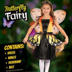 Costum pentru fete Fluturas S RUBIES — изображение 2