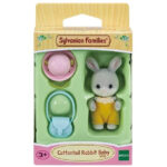 Iepuras baby gri deschis Sylvanian Families