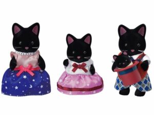 Familia Midnight Cat Family Sylvanian Families - imagine 2
