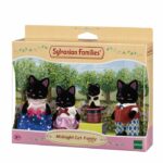 Familia Midnight Cat Family Sylvanian Families
