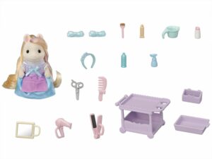 Set de joaca Pony`s Hair Stylist Set Sylvanian Families - imagine 3