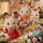 Familia Iepurilor cu urechi cafenii Sylvanian Families - imagine 4