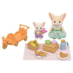 Set de joaca Sunny Picnic Set -Fennec Fox Sister  and  Baby Sylvanian Families - imagine 2