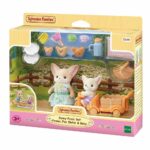 Set de joaca Sunny Picnic Set -Fennec Fox Sister  and  Baby Sylvanian Families