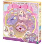 Figurina cu accesori Pony`s Vanity Dresser Set Sylvanian Families