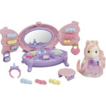 Figurina cu accesori Pony`s Vanity Dresser Set Sylvanian Families - imagine 2