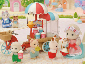 Set de joaca Popcorn Delivery Trike Sylvanian Families - imagine 5