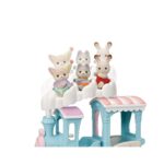 Trenuti cu figurima Clouds rainbow train Sylvanian Families - imagine 3