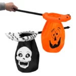 Sac de bomboane cu craniu si dovleac (20 x 26 cm) BOLAND