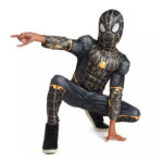 Costum Spider-Man No Way Home – Spider-man negru/auriu S RUBIES - imagine 2