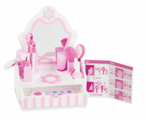 Set de joc din lemn - Beauty Salon (+18 accesori) Melissa and Doug — изображение 2