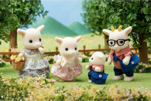 Familia Goat Family Sylvanian Families - imagine 3