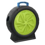 Set portabil intr-o roata Pista de curse, verde Funky Toys — изображение 3