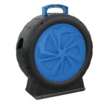 Set portabil intr-o roata Sectie de politie, albastru Funky Toys — изображение 3