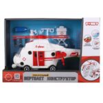 Elicopter de salvare-constructor ,sun/lum Funky Toys — изображение 3