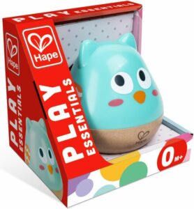 Jucarie muzicala bufnita albastra